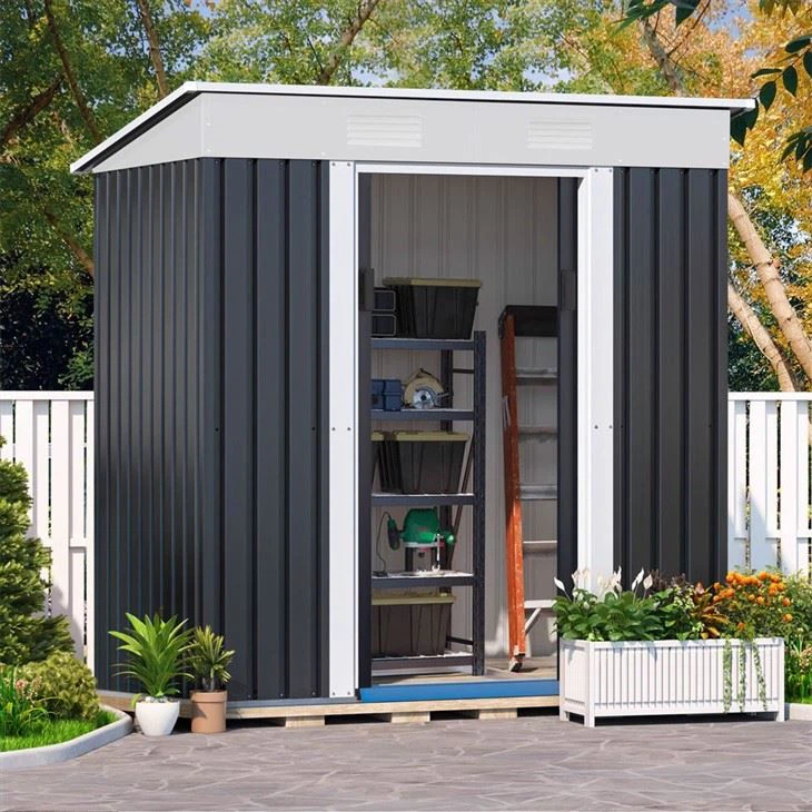 Metal Garden Storage Shed