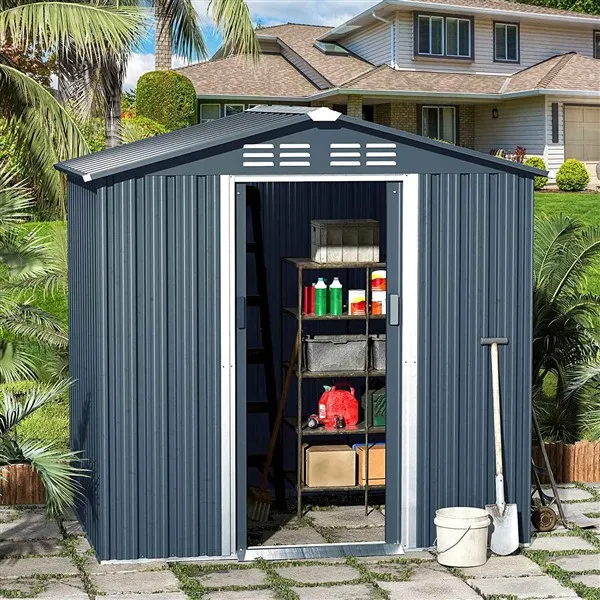 Barrakka tal-għodda Barrakki tal-metall Ħażna House Outdoor